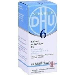 BIOCHEMIE DHU 6 Kalium sulfuricum D 6 Tabletten