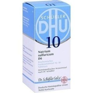 BIOCHEMIE DHU 10 Natrium sulfuricum D 6 Tabletten