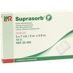 SUPRASORB F Folien-Wundverb.5x7 cm steril