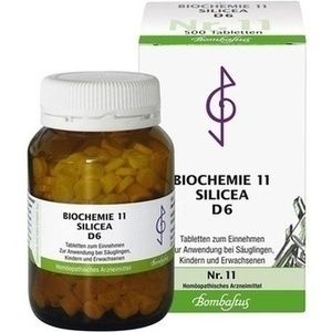 BIOCHEMIE 11 Silicea D 6 Tabletten