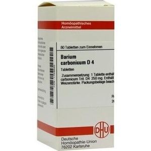 BARIUM CARBONICUM D 4 Tabletten