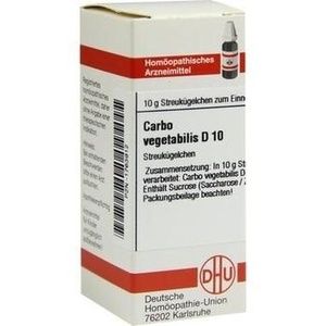 CARBO VEGETABILIS D 10 Globuli