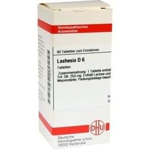 LACHESIS D 6 Tabletten