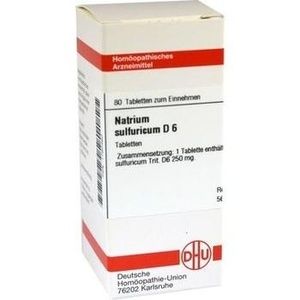 NATRIUM SULFURICUM D 6 Tabletten