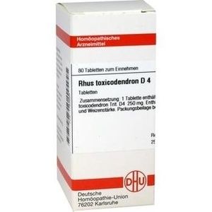 RHUS TOXICODENDRON D 4 Tabletten