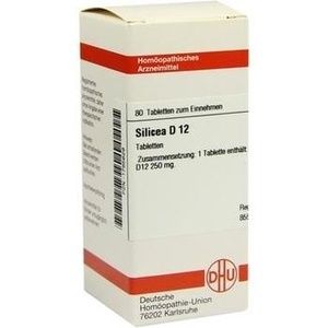 SILICEA D 12 Tabletten