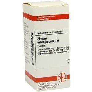 ZINCUM VALERIANICUM D 6 Tabletten