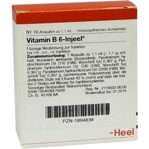 VITAMIN B6 INJEEL Ampullen