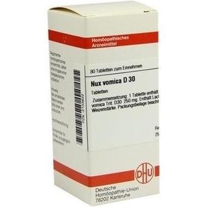 NUX VOMICA D 30 Tabletten