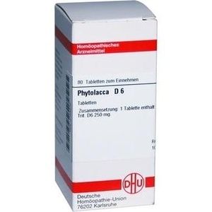 PHYTOLACCA D 6 Tabletten