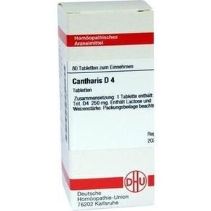 CANTHARIS D 4 Tabletten