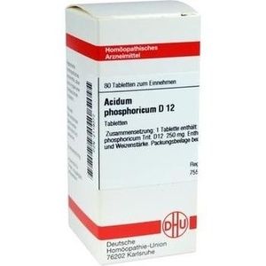 ACIDUM PHOSPHORICUM D 12 Tabletten