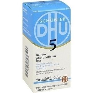 BIOCHEMIE DHU 5 Kalium phosphoricum D 12 Tabletten