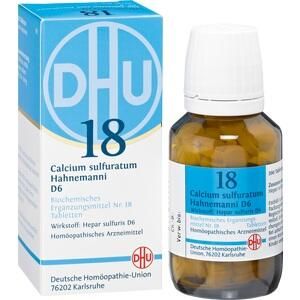 BIOCHEMIE DHU 18 Calcium sulfuratum D 6 Tabletten