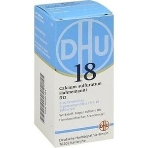 BIOCHEMIE DHU 18 Calcium sulfuratum D 12 Tabletten