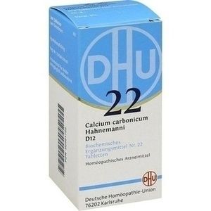 BIOCHEMIE DHU 22 Calcium carbonicum D 12 Tabletten