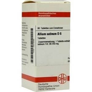 ALLIUM SATIVUM D 6 Tabletten