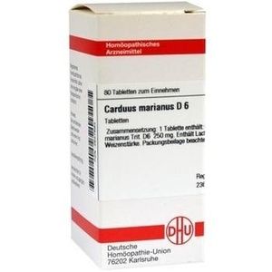 CARDUUS MARIANUS D 6 Tabletten