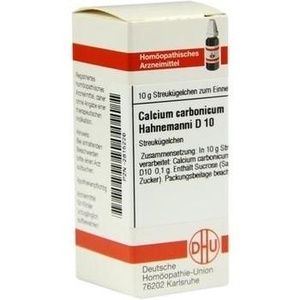 CALCIUM CARBONICUM Hahnemanni D 10 Globuli