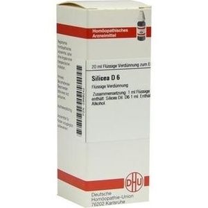 SILICEA D 6 Dilution