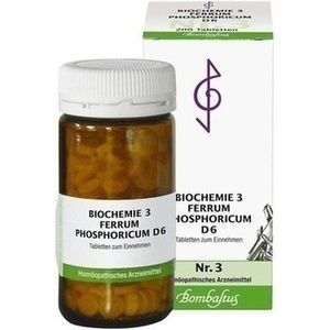 BIOCHEMIE 3 Ferrum phosphoricum D 6 Tabletten