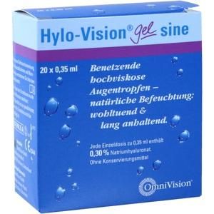 HYLO-VISION Gel sine Einzeldosispipetten