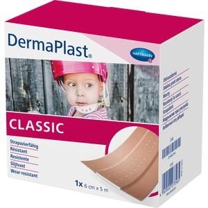 DERMAPLAST CLASSIC Wundpflaster 6 cmx5 m