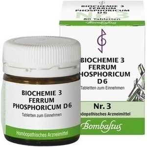 BIOCHEMIE 3 Ferrum phosphoricum D 6 Tabletten