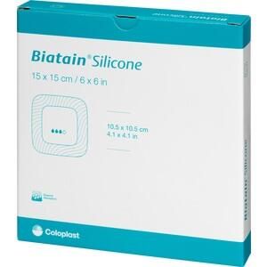 BIATAIN Silicone Schaumverband 15x15 cm