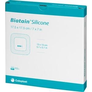 BIATAIN Silicone Schaumverband 17,5x17,5 cm