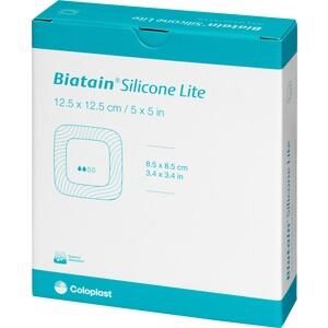 BIATAIN Silicone Lite Schaumverband 12,5x12,5 cm