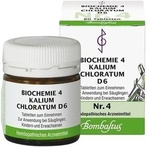 BIOCHEMIE 4 Kalium chloratum D 6 Tabletten