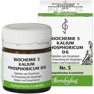 BIOCHEMIE 5 Kalium phosphoricum D 6 Tabletten