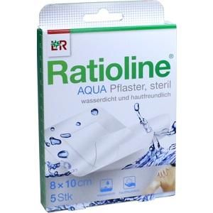 RATIOLINE aqua Duschpflaster Plus 8x10 cm steril