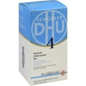 BIOCHEMIE DHU 4 Kalium chloratum D 6 Tabletten