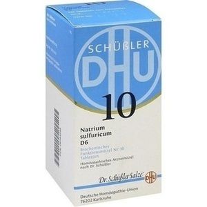 BIOCHEMIE DHU 10 Natrium sulfuricum D 6 Tabletten