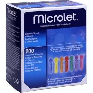 MICROLET Lanzetten farbig