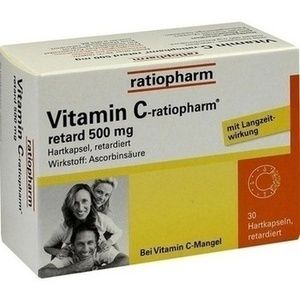 VITAMIN C-RATIOPHARM retard 500 mg Kapseln