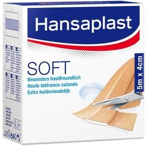 HANSAPLAST Soft Pflaster 4 cmx5 m Rolle