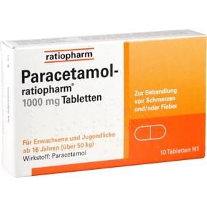 PARACETAMOL-ratiopharm 1.000 mg Tabletten