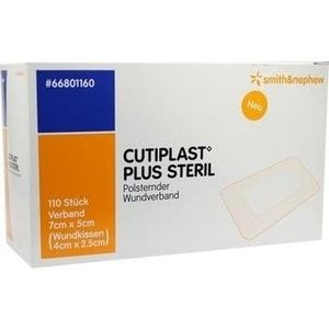 CUTIPLAST Plus steril 5x7 cm Verband