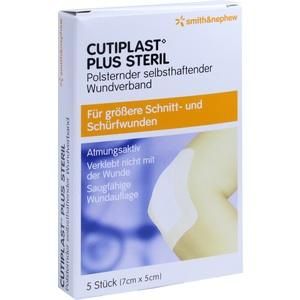 CUTIPLAST Plus steril 5x7 cm Verband