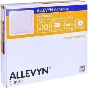 ALLEVYN Adhesive 12,5x12,5 cm haftende Wundauflage