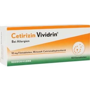 CETIRIZIN Vividrin 10 mg Filmtabletten