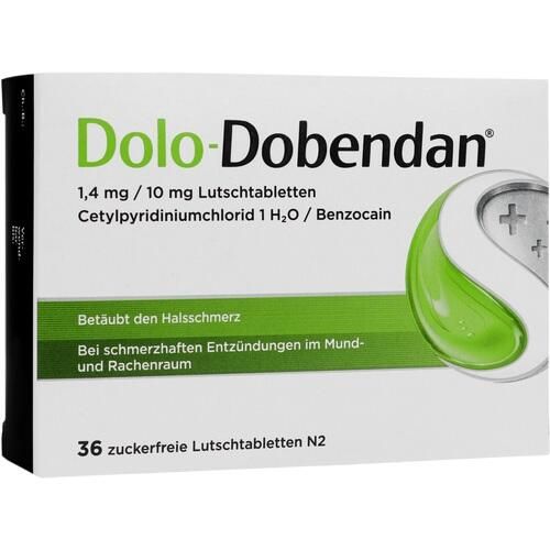 DOLO-DOBENDAN 1,4 mg/10 mg Lutschtabletten