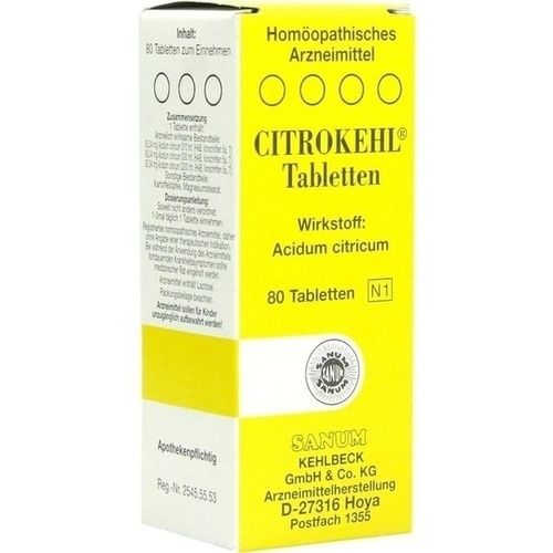 CITROKEHL Tabletten