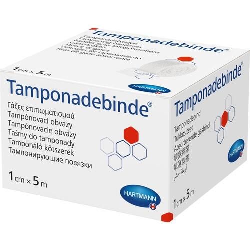 TAMPONADEBINDE 1 cmx5 m steril Hartmann