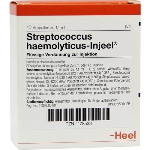 STREPTOCOCCUS HAEMOLYTICUS Injeel Ampullen