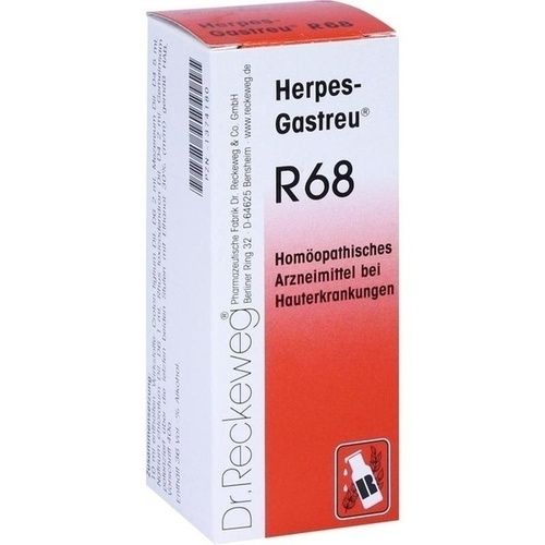 HERPES-GASTREU R68 Tropfen zum Einnehmen