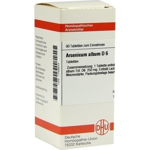 ARSENICUM ALBUM D 6 Tabletten